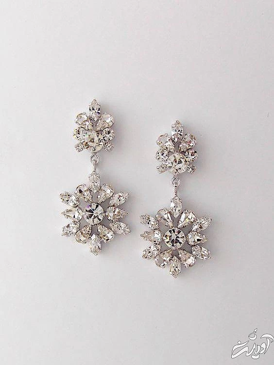 گوشواره آویز زنانه شیک و مجلل مدل گوشواره